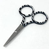 Маленькі ножиці для рукоділля 8,9 см - зебра, фото 2
