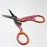Ножиці "Цапельки" 9,2 см - рожеві, фото 3