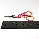 Ножиці "Цапельки" 9,2 см - рожеві, фото 4