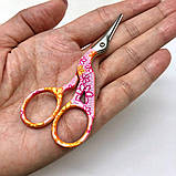 Ножиці "Цапельки" 9,2 см - рожеві, фото 5