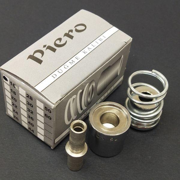 Матриця #16 (10мм) для обтяжки гудзиків PIERO, фото 1