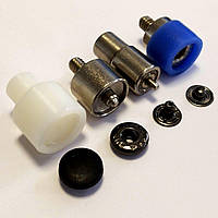 Матриця для кнопки Альфа 15мм із пластиковим капелюшком 15мм (00755)