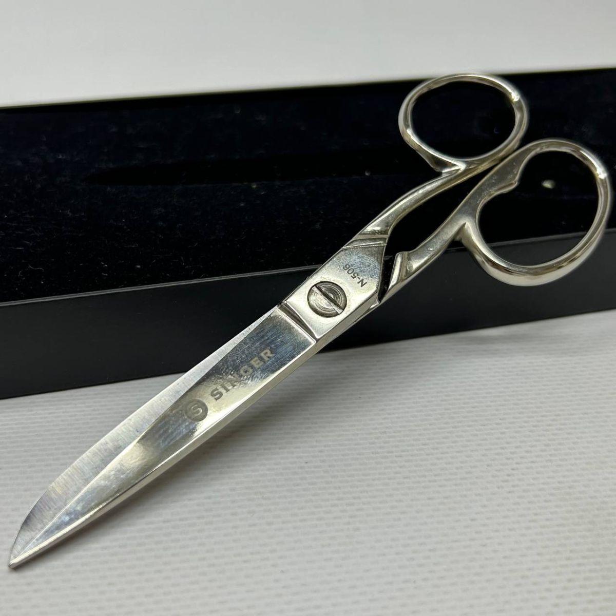 Ножиці професійні кравецькі SINGER С506, фото 1