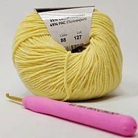 Пряжа Джинс Jeans YarnArt, №88 жовтий