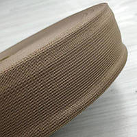 Тесьма окантувальна (лямівка) 40мм/100м тип 4 темний беж