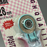 Ручний дисковий ніж для розкрою тканини (розкрійний ніж), 28 мм, фото 2