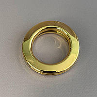 Люверс для штор пластиковий 42 мм - лимонне золото