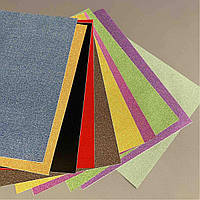 Набір паперу А4 з глітером на клейовій основі 10 аркушів