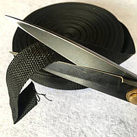 НА МЕТРАЖ Стропа сумкова-ременова (бухта 50ярд. чорна) 3.5см