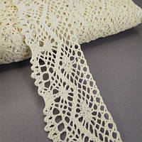 Мереживо лляне 4,5см - Бежевий (М6599)