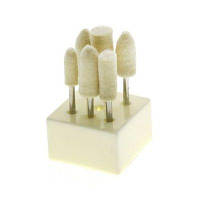 Набір м'яких насадок для педикюру, 6шт.