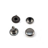 Холітен 7x7 чорний нікель (2000шт) двостороній з нержавіючої сталі (латунь)