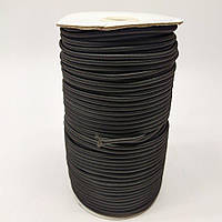 3 мм резинка кругла (шляпна) чорний 100 ярд.