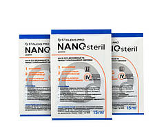 Дезінфікуючий засіб для інструментів Staleks Pro NANOsteril, 15мл