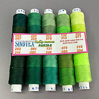 Набір ниток з градієнтом 40/2 100% поліестер 150м 20-8