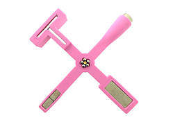 Магніт 5в1, рожевий