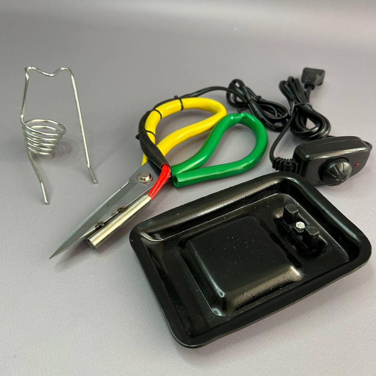 Термоножиці для тканини JX02 - 22 см, фото 1