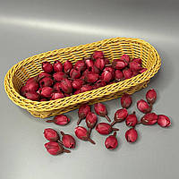 Бутон трояндочки 2 см - винний