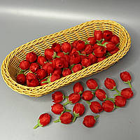 Бутон трояндочки 2 см - червоний