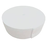 Широка білизняна резинка для одягу  білий 5 см х 22,5 м