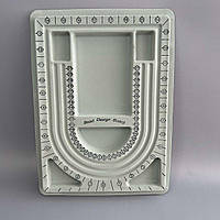 Дошка для збирання намистин та браслетів 24х32 см