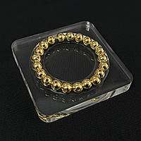 Прозора акрилова дошка планшет для складання браслетів 9,5х9,5 см