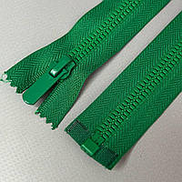 (зелений) Роз'ємна блискавка Баришівка 80см