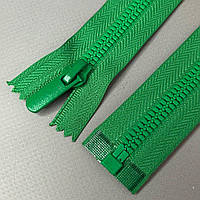 (салатовий темний) Роз'ємна блискавка Баришівка 80см
