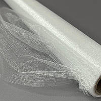 Органза декоративна, ширина 48см - 4,5м біла
