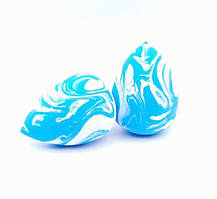 Б'юті-блендер для макіяжу крапелька Мармур