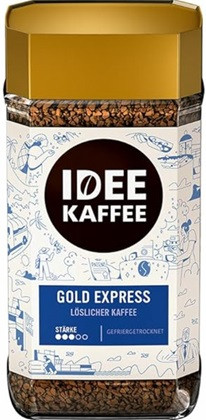 Кава розчинна Idee Kaffee Gold Express J. J. Darboven 100 г Німеччина