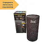 Підставка для ножів German Family GS-07G кругла 2 предмети чорний мармур (GS-07G_237), фото 2