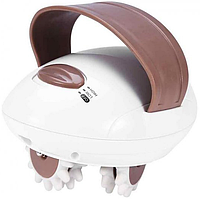 Антицелюлітний роликовий масажер для тіла Білий