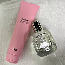 Жіночий набір Zara парфум Zara Orchid Intense 90 мл + лосьйон Orchid Intense Shimmering Body Lotion 150 мл, фото 3