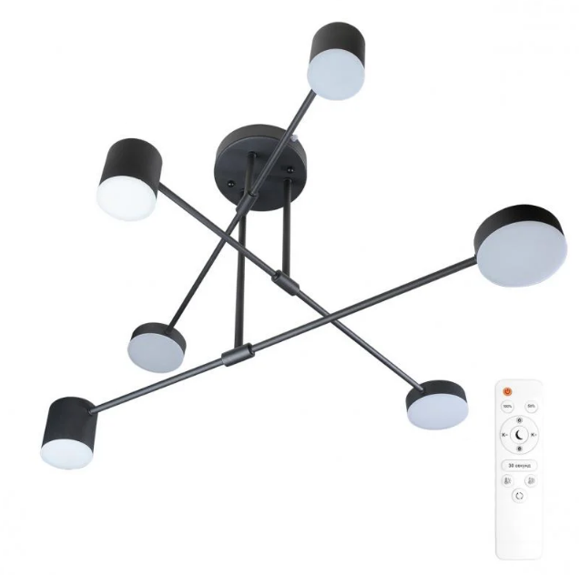 Світильник світлодіодний LED ROW 8540 55 W RC BK LED CONCEPT, фото 1