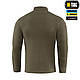 M-Tac тепла зручна військова флісова кофта хакі на блискавці Fleece Polartec - фото 5 - id-p2497391029