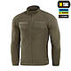M-Tac тепла зручна військова флісова кофта хакі на блискавці Fleece Polartec - фото 6 - id-p2497391029