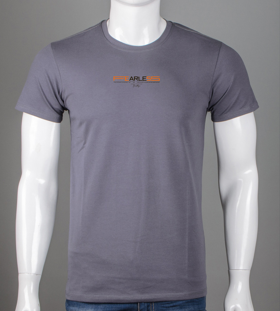 Футболка чоловіча Fearless 2416м (Уп.4шт M-XXL), Сірий