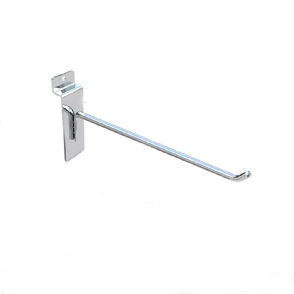 Гачки в Єкономпанель  5 см діаметр 4 мм хромований одинарний, фото 1