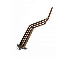 Тен "Блискавка" для бойлера Thermex мідний / 700+1300W / Kawai фланець Ø 63мм