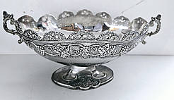 Срібна цукерка фруктовниця Виноград