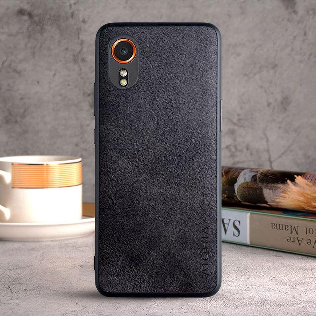 Шкіряний чохол AIORIA Vintage для Samsung Galaxy Xcover 5