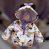 Дитяча весняна куртка для дівчаток, Куртки дитячі демісезонні для дівчаток, Дитячий верхній одяг
