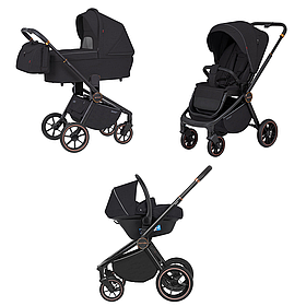 Коляска Універсальна 3в1 Carrello Epica CRL-8511/1 Епіка, Space Black