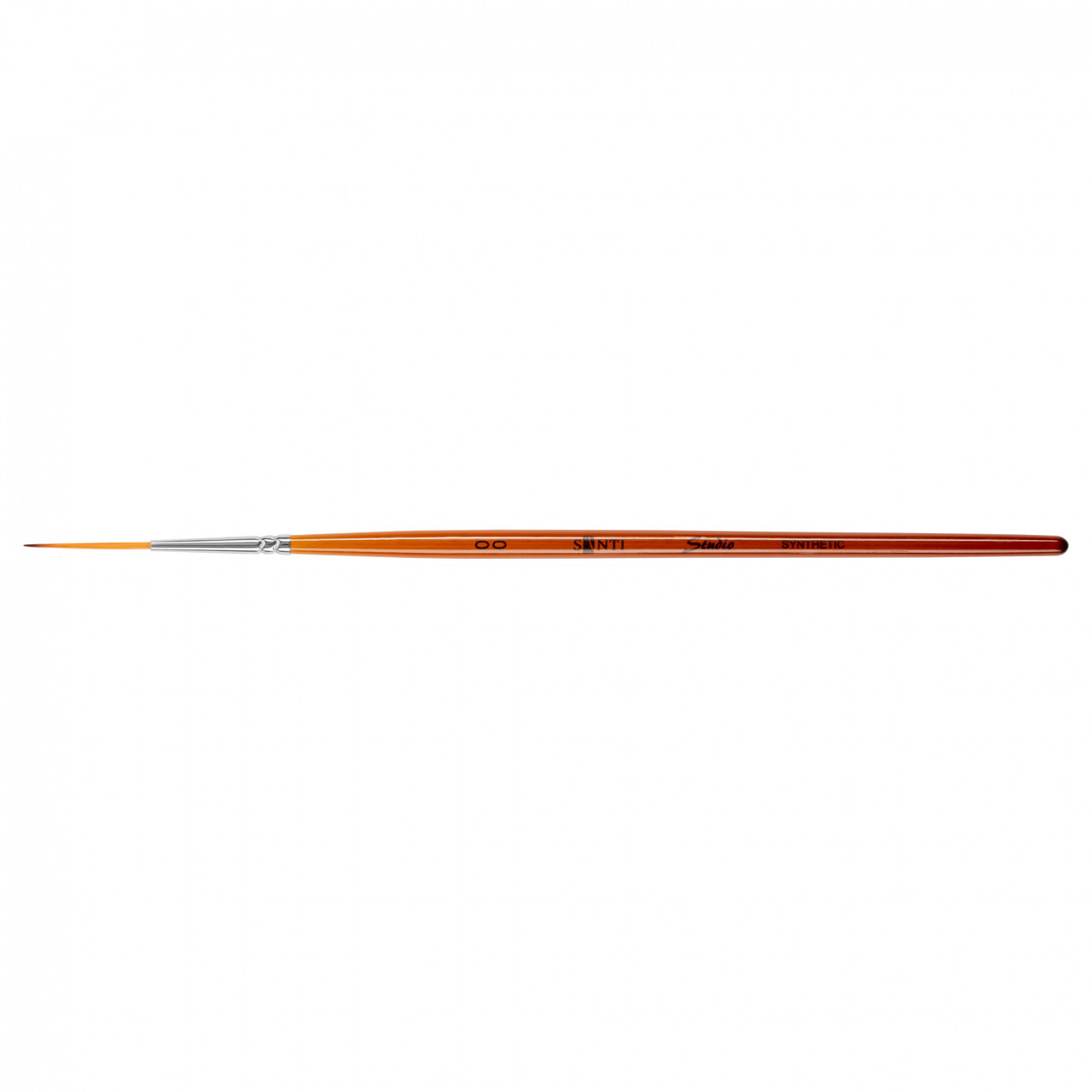 Пензлик художній синтетичний Santi Studio лайнер №000 коротка ручка 310887