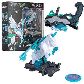 Ігровий набір машинка трансформер Скрітчер Screechers S5 L1 Стар Вінгс 5 сезон (EU686113)