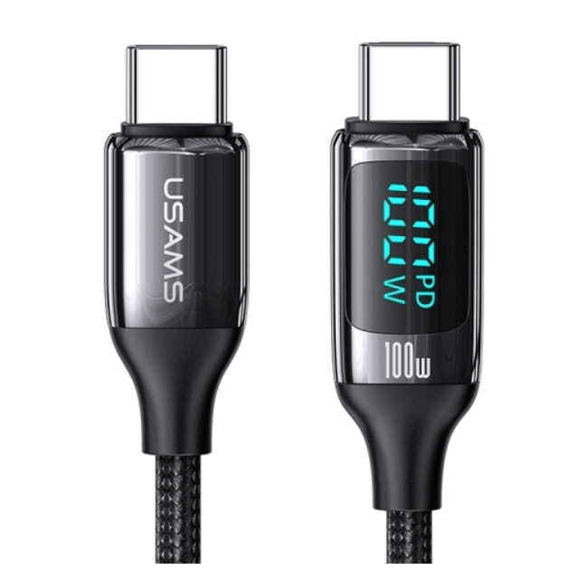 Кабель 100W Type-C To Type-C USAMS SJ546 U78 PD Fast Charging & Data Cable 1.2M