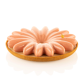 Набір форм для тарту KIT 3D TARTE RING BLOOM Ø 180 MM Silikomart KIT 3D TARTE RING BLOOM Ø 180 MM