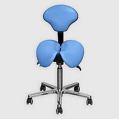 Стілець — сідло для лікаря стоматолога SADDLE зі спинкою