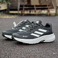 Чорні чоловічі водонепроникні кросівки Adidas Terrex Gore-Tex /Демісезонні Адідас Терекс Гортекс